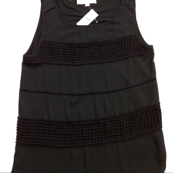 Loft Lace Tank Top - Picture 1 of 8